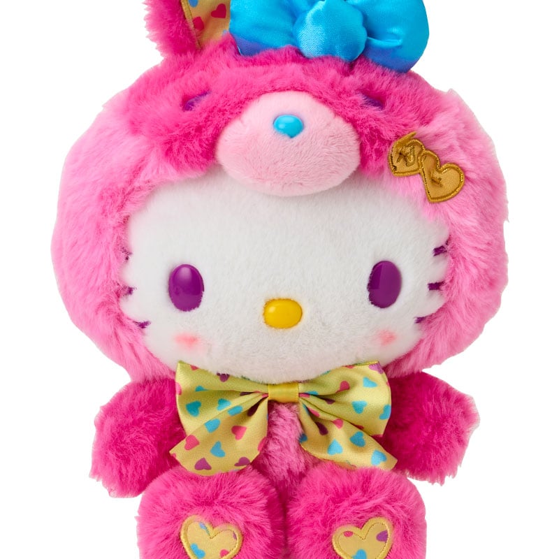 Hello Kitty 8 Inch Plush in Bunny Outfit, Spring Bunny Series
