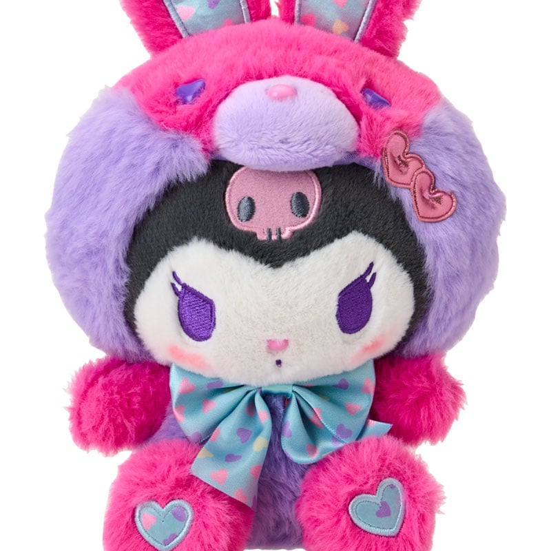 Kuromi 8 Inch Plush in Bunny Outfit, Spring Bunny Series