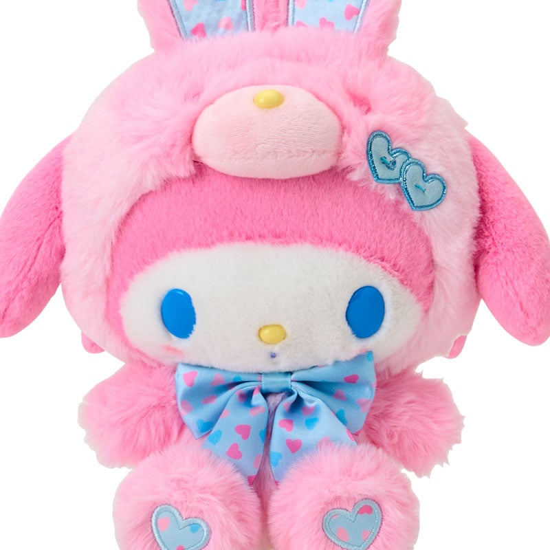 My Melody 8 Inch Plush in Bunny Outfit, Spring Bunny Series