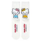 Hello Kitty Besties Cotton Crew Socks with Heel Patterns