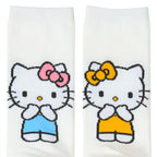 Hello Kitty Besties Cotton Crew Socks with Heel Patterns