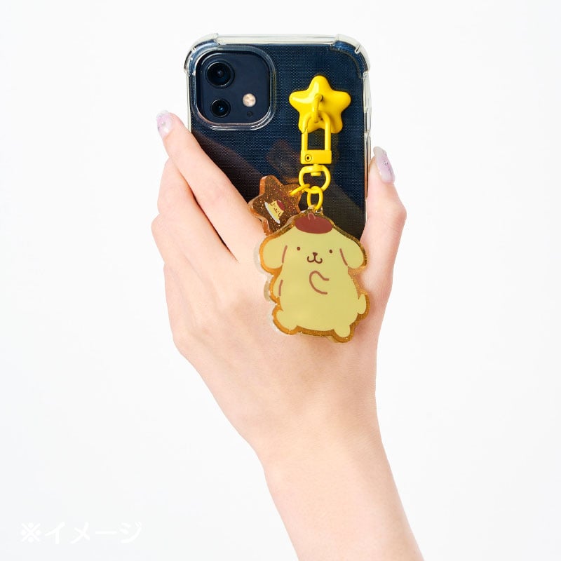 Cinnamoroll Adhesive Acrylic Smartphone Charm with Removable Clip