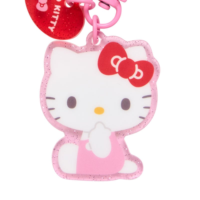 Hello Kitty Adhesive Acrylic Smartphone Charm with Removable Clip