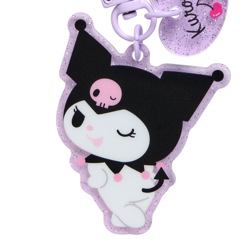 Kuromi Adhesive Acrylic Smartphone Charm with Removable Clip
