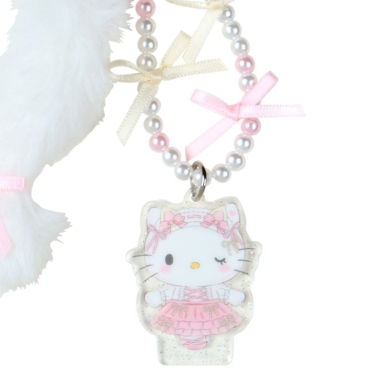 Hello Kitty Beaded Removable Smartphone Charm, Ballet Kitten Series