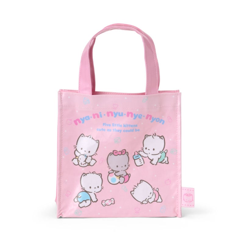 Nya Ni Nyu Nye Nyon All-Over Print Mini PVC Tote Bag, Sanrio Cat Club Series