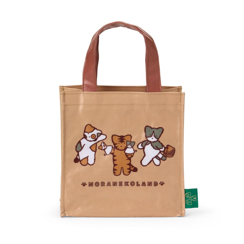 Noranekoland All-Over Print Mini PVC Tote Bag, Sanrio Cat Club Series