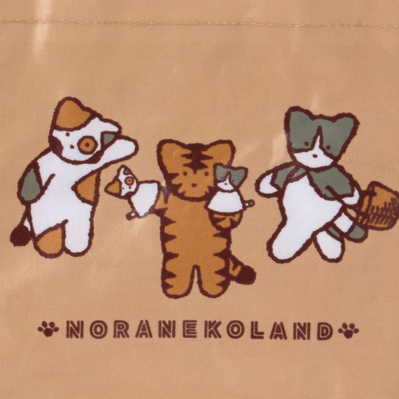 Noranekoland All-Over Print Mini PVC Tote Bag, Sanrio Cat Club Series