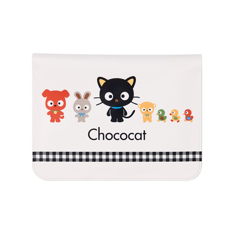Chococat 15 Sheet Mini Sticker Pack with Clear Case, Sanrio Cat Club Series