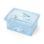 Cinnamoroll Clear Glitter Storage Bin (S)