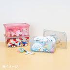 Cinnamoroll Small Clear Glitter Stackable Lidded Storage Bin