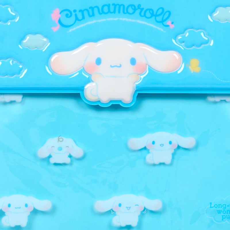 Cinnamoroll Flat Snap Pouch, Rosy Cheeks Series