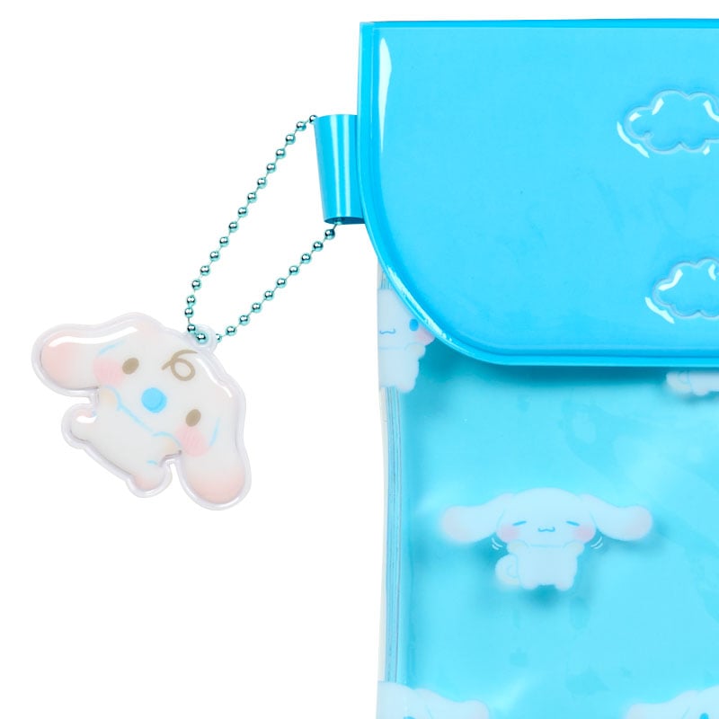 Cinnamoroll Flat Snap Pouch, Rosy Cheeks Series