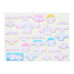 Cinnamoroll 25 Piece Puffy Sticker Sheet, Rosy Cheeks Series