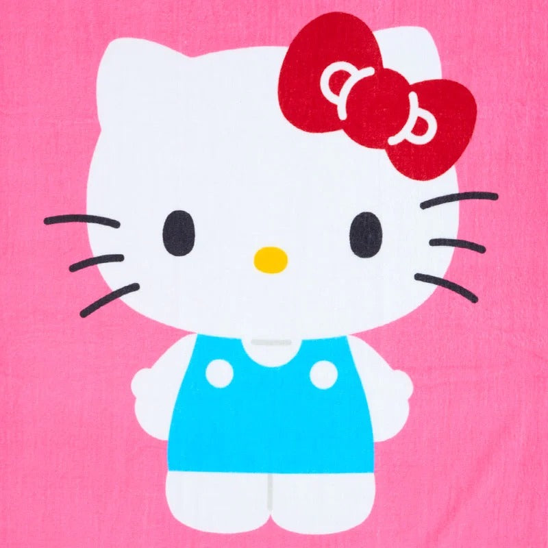 Hello Kitty Oversized Cotton Bath Towel, Strike A Pose Series