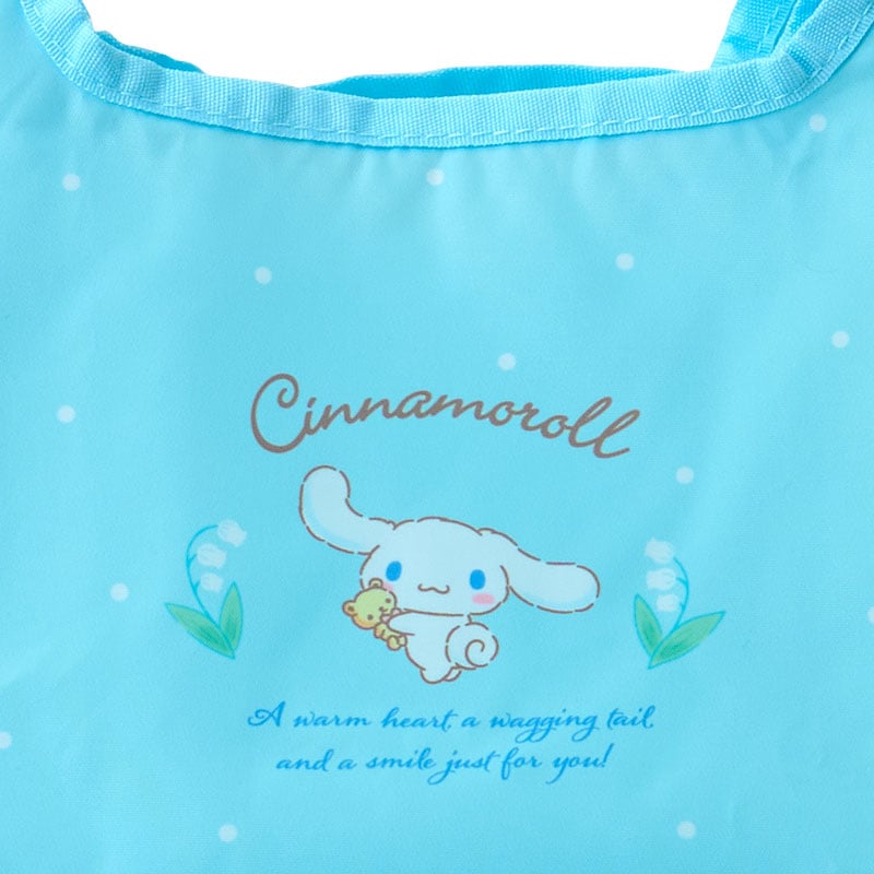 Cinnamoroll Reusable Foldable Poly Lunch Tote Bag