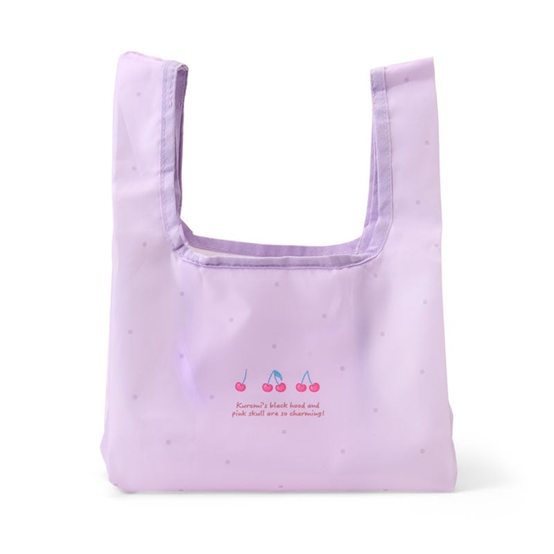 Kuromi Reusable Foldable Poly Lunch Tote Bag