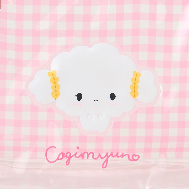 Cogimyun Clear Gingham Triangular Zipper Pouch