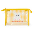 Hanamaruobake Clear Gingham Zipper Pouch
