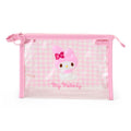 My Melody Clear Gingham Zipper Pouch