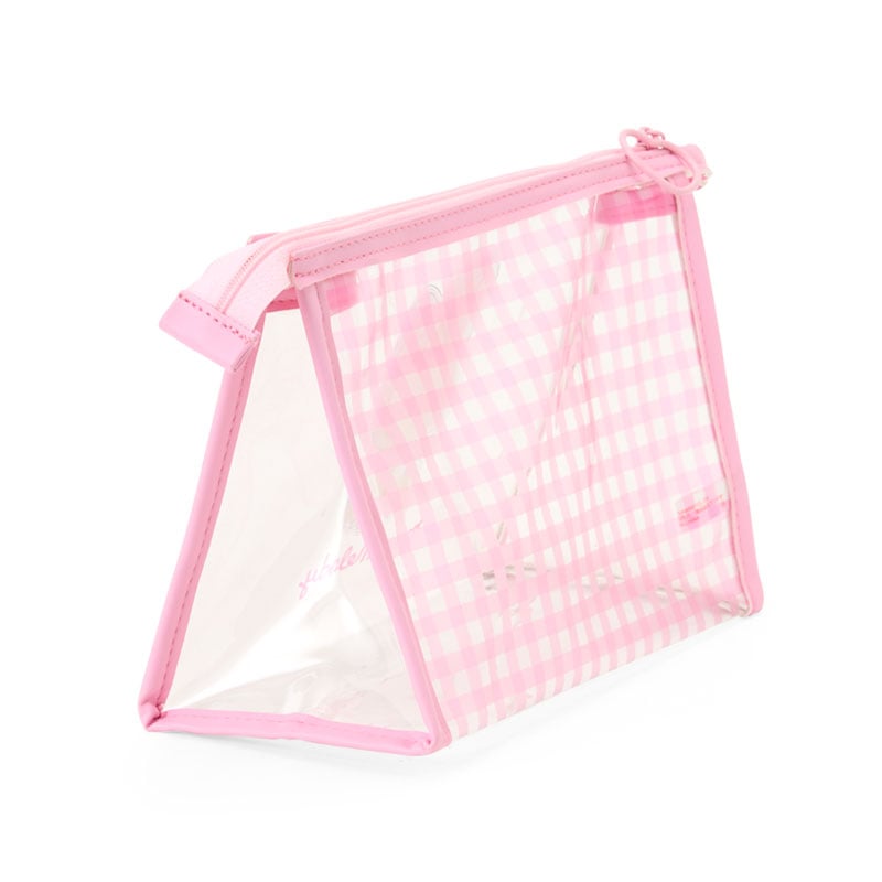 My Melody Clear Gingham Triangular Zipper Pouch