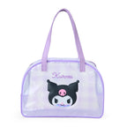 Kuromi Clear Handbag (Gingham)