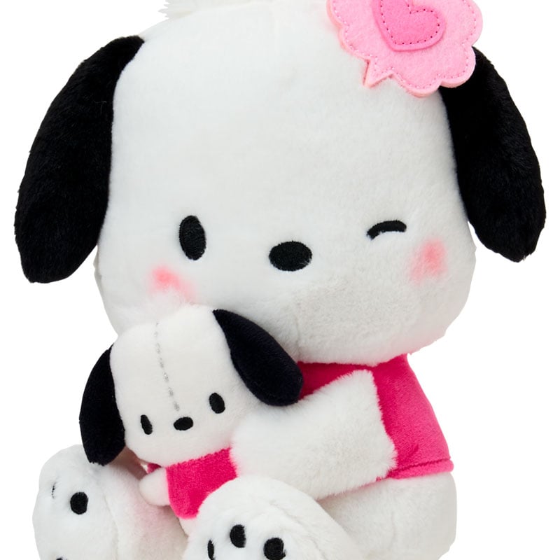 Pochacco 7 Inch Mini-Me Plush, I Love Me Series