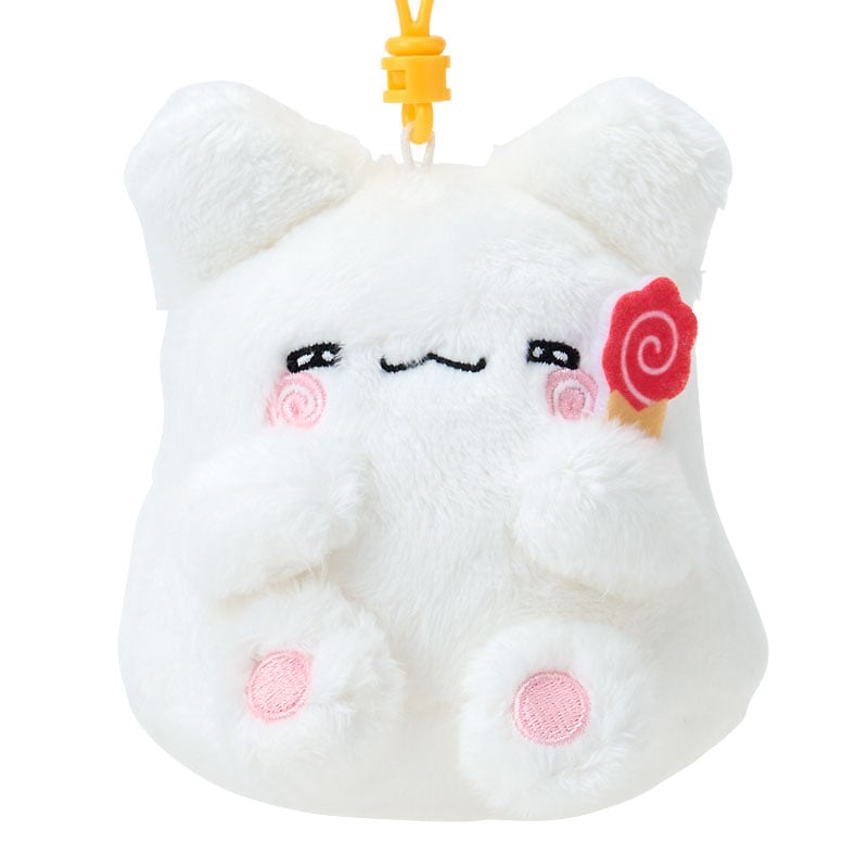 Hanamaruobake Plush Mascot Clip, I Love Sweets Series