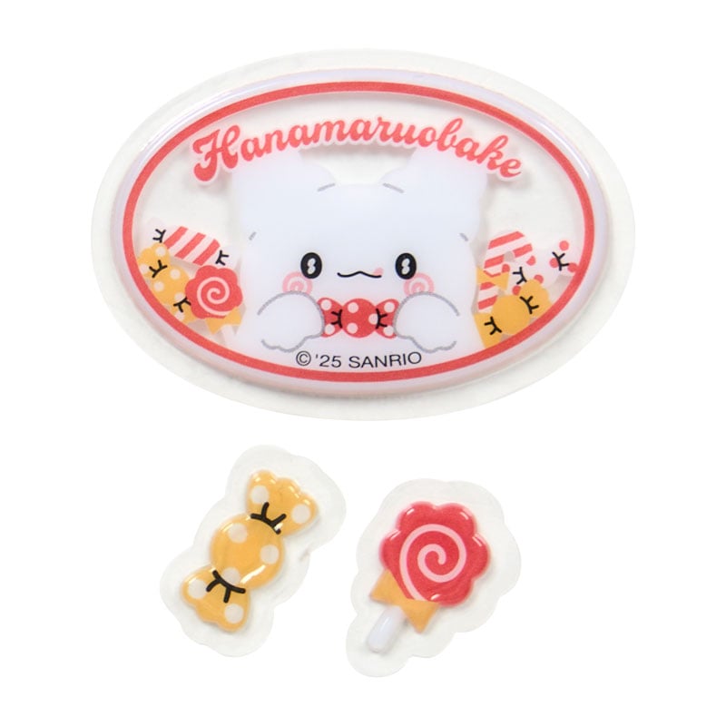 Hanamaruobake 24 Piece Mini Sticker Set, I Love Sweets Series