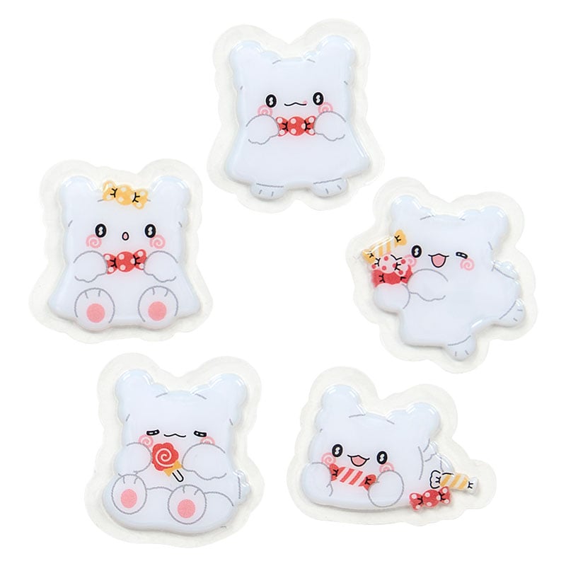 Hanamaruobake 24 Piece Mini Sticker Set, I Love Sweets Series