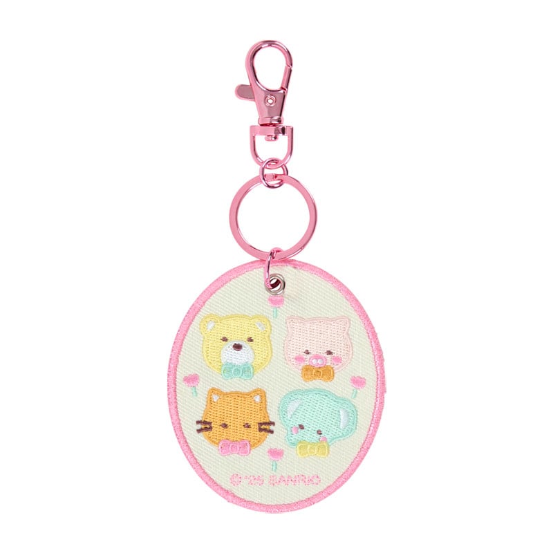 Cheery Chums Embroidered Badge Mascot Keychain, Sanrio Character Award Series