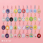 Cheery Chums Embroidered Badge Mascot Keychain, Sanrio Character Award Series