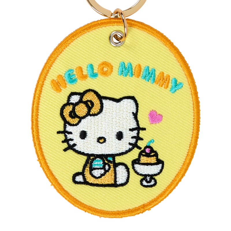 Mimmy Embroidered Badge Mascot Keychain, Sanrio Character Award Series
