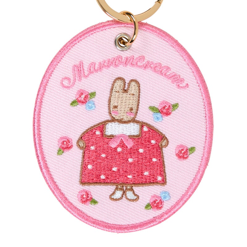 Marroncream Embroidered Badge Mascot Keychain, Sanrio Character Award Series