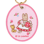 Marroncream Embroidered Badge Mascot Keychain, Sanrio Character Award Series