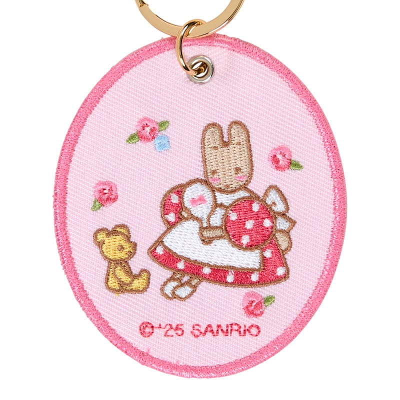 Marroncream Embroidered Badge Mascot Keychain, Sanrio Character Award Series