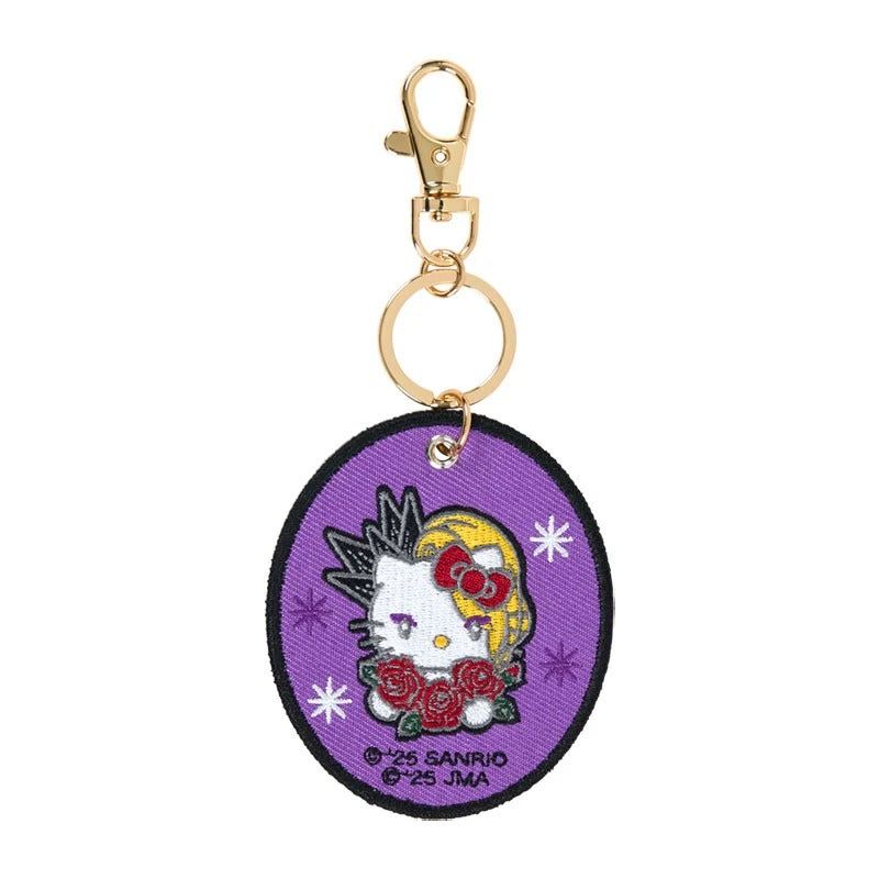 Yoshikitty Embroidered Badge Mascot Keychain, Sanrio Character Award Series