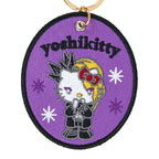 Yoshikitty Embroidered Badge Mascot Keychain, Sanrio Character Award Series