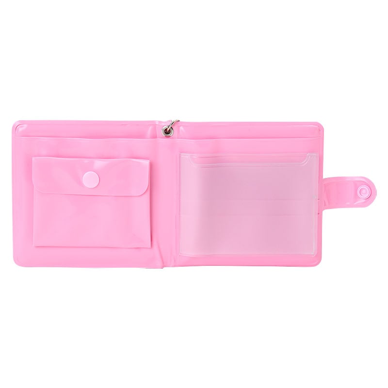 Hello Kitty I Love Hello Kitty Pink Vinyl Snap Wallet