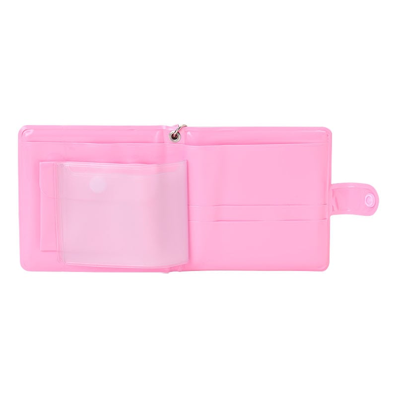 Hello Kitty I Love Hello Kitty Pink Vinyl Snap Wallet