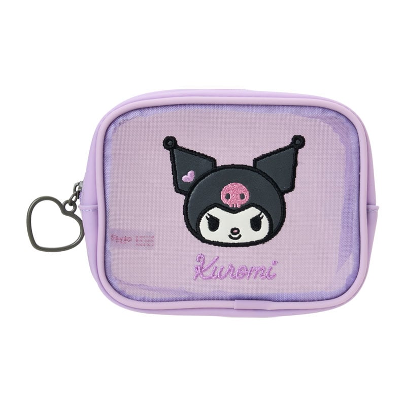 Kuromi Mini Mesh Zipper Pouch