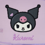Kuromi Mini Mesh Zipper Pouch with Heart Zip Pull