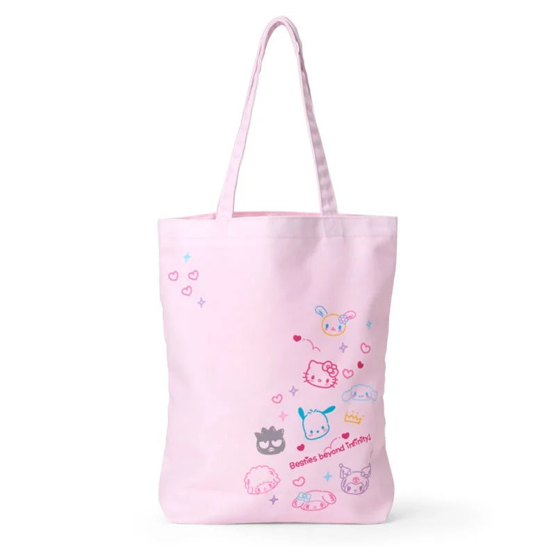 Sanrio Characters Sparkling School Tote Bag