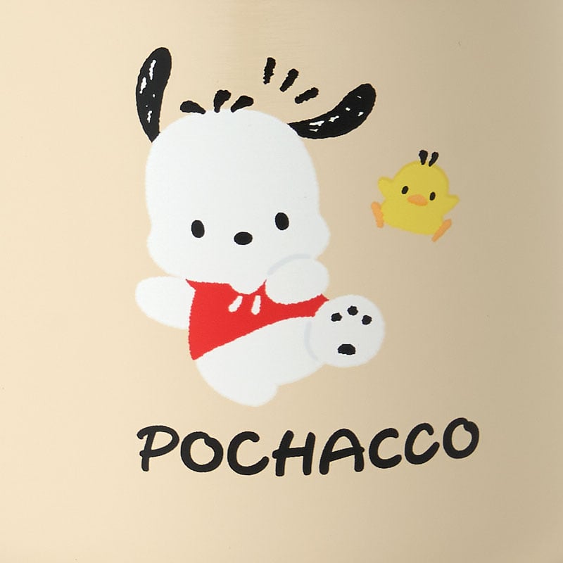 Pochacco Stainless Steel Travel Mug with Sliding Lid, 12 Oz