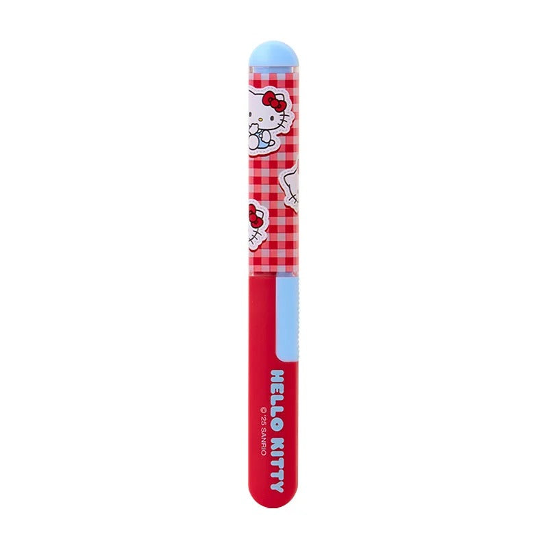 Hello Kitty Gingham Compact Portable Scissors