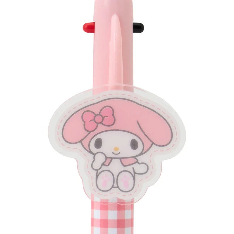My Melody 2-Color Gingham Retractable Ballpoint Pen