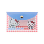 Hello Kitty Gingham Mini Memo Sheets With Case