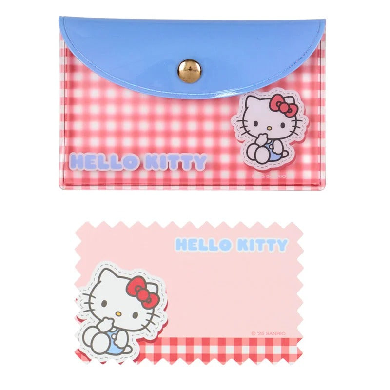 Hello Kitty Gingham Mini Memo Sheets