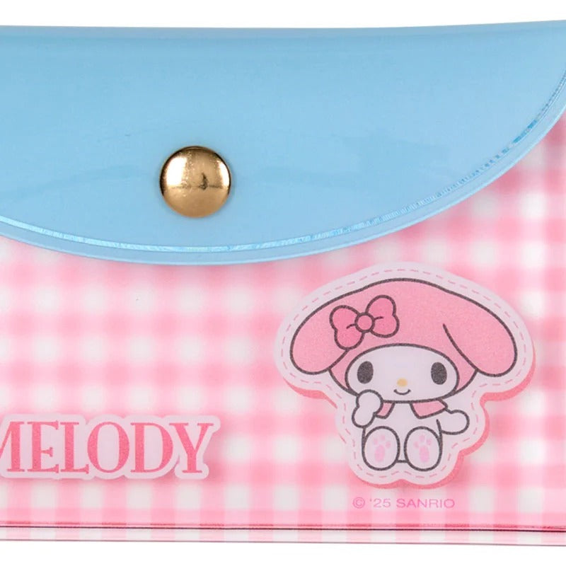 My Melody Gingham Mini Memo Sheets With Case