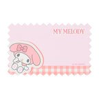 My Melody Gingham Mini Memo Sheets With Case